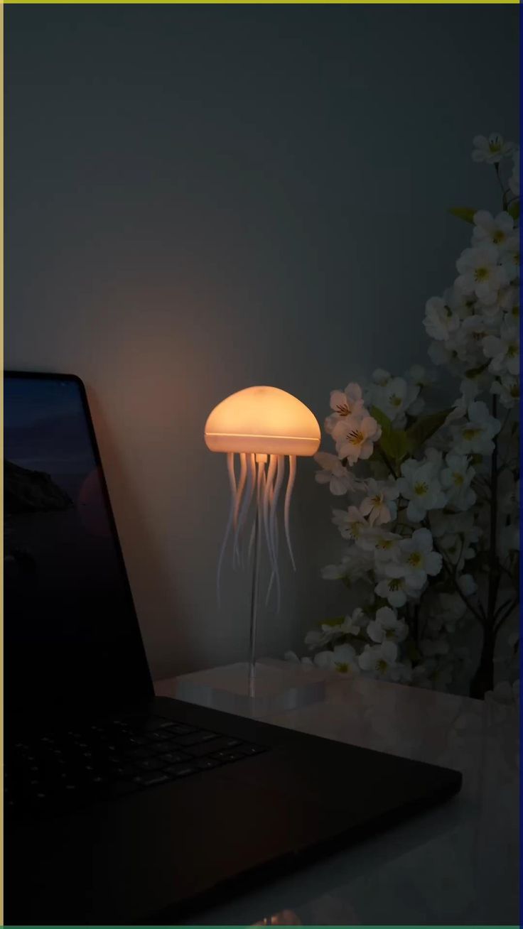 Lámpara LED de medusas